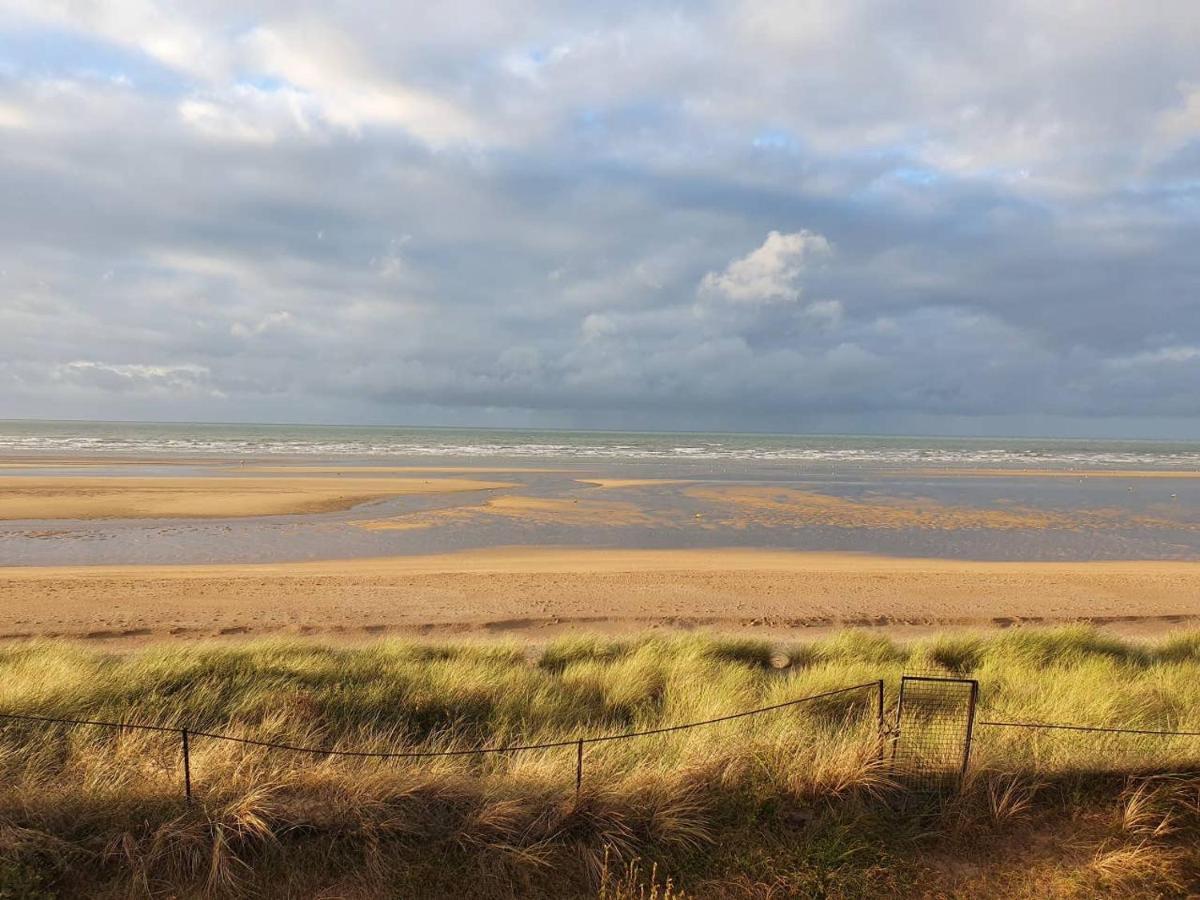 Beau Front De Mer Cosy Acces Direct Plage St Aubin Sur Mer Bernieres-sur-Mer Ngoại thất bức ảnh