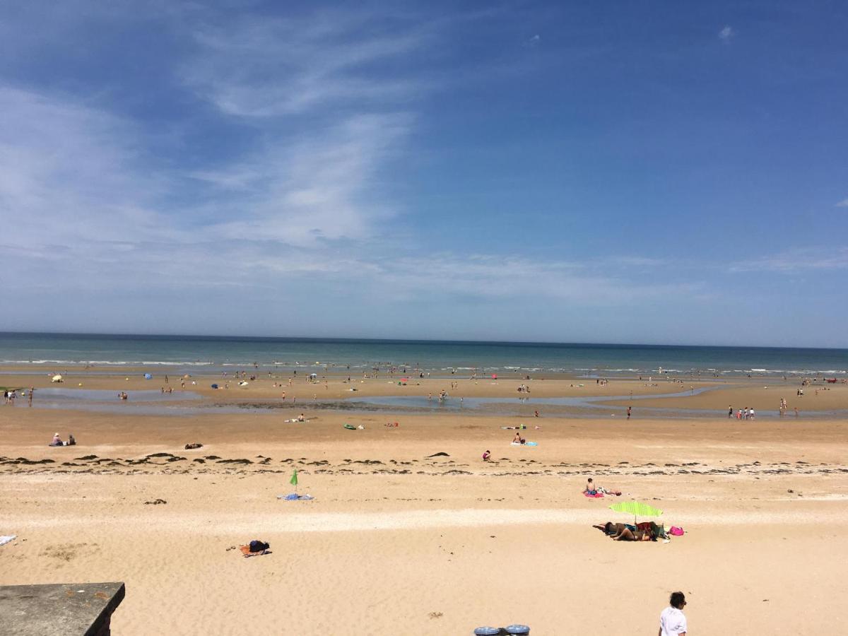 Beau Front De Mer Cosy Acces Direct Plage St Aubin Sur Mer Bernieres-sur-Mer Ngoại thất bức ảnh